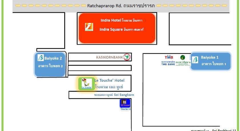 בנגקוק Le Touche Hotel מראה חיצוני תמונה